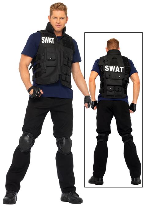 swat team officer costume|swat costume walmart.